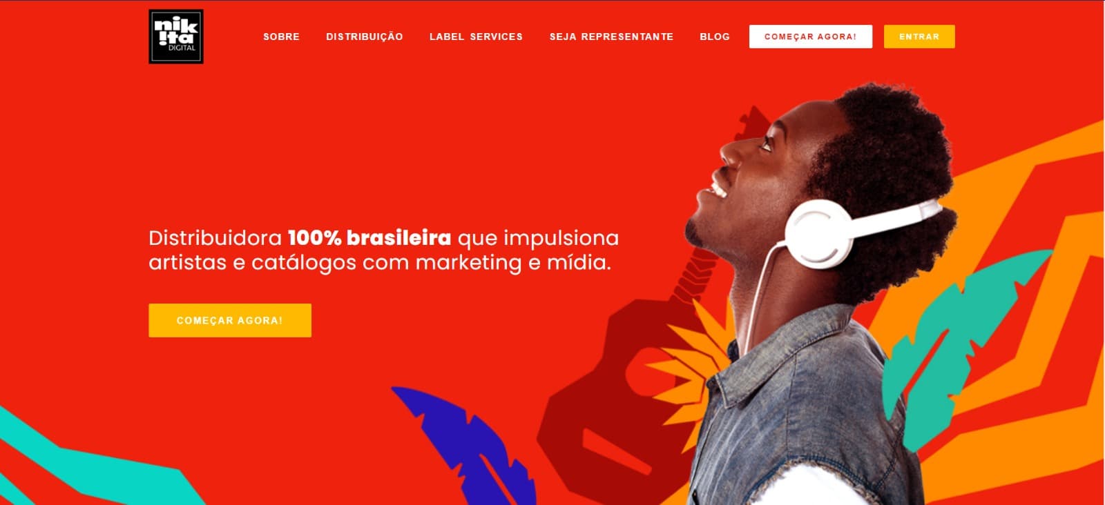 Nikita Music, uma das mais antigas distribuidoras de música digital do Brasil, lança novo site